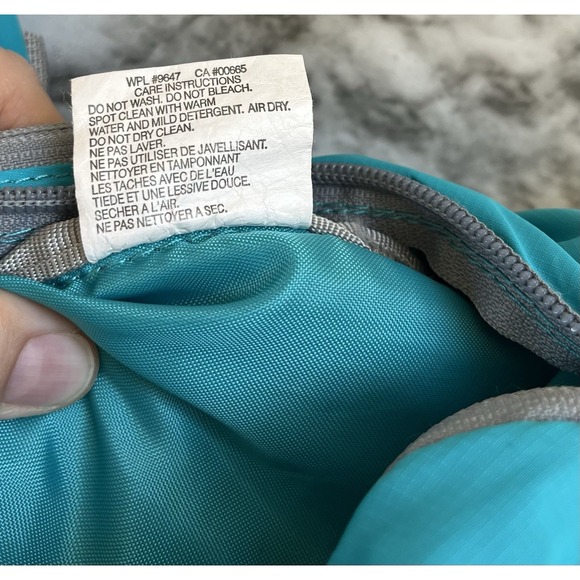 Eddie Bauer Ripstop Sling Backpack Blue Padded Strap - Picture 14 of 16